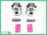 Piston Set, Bsa, A65, 650, Unit, 0.000, Std, ENG0081, 68-0906 Brand. Price: $90.50.