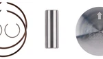 Wossner - 8328DA Piston Kit, 46.95MM New. Price: $132.00.
