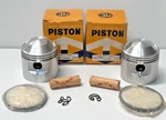 Triumph Bonneville 650CC T110 Mc Nos Pistons Pair Over 14087 .040 New. Price: $98.10.