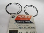Yamaha Nos DT1, Piston Ring Set, 1.0 Mm S, # 214-11601-42 New. Price: $11.49.