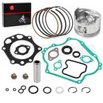 Engine Rebuild Gasket Kit Piston & Rings Seals For Kawasaki Mule 500 520 550 New. Price: $85.99.