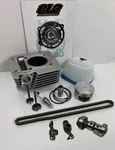 08-25 Yamaha Ttr 125 Big Bore Top End Engine Rebuild Kit Cylinder Piston Valve New. Price: $499.00.