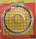 New Genuine Suzuki RM125 TM125 Std Standard Piston Ring Set Oem 12140-28740. Price: $8.89.