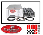 Coated Skirt Flat Top Pistons Moly Rings For 1999-2004 Chevrolet Gen Iii 5.3L New. Price: $230.00.
