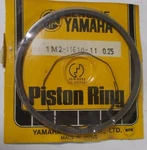 Nos Yamaha 1ST O/s 1.00MM Piston Ring Set 1977 1978 DT400 1M2-11610-11 (SPB5-3) New. Price: $35.00.