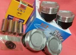 Ycp 75MM Vitara Pistons Teflon Coated Low Comp + Npr Rings For Honda D16 Turbo New. Price: $159.99.
