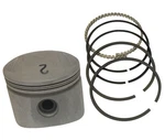 Piston Kit W/ Rings (low Compression) Harley-davidson Big Twin 74" (1941-66) Ohv New. Price: $8.00.