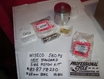 Yamaha 83-87 YZ250 New Wiseco 68MM Std. Piston Kit 560PS With Bearing No Box. Price: $94.75.