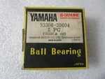 Oem Nos Yamaha Ball Bearing 93306-20604-00-00 New. Price: $49.99.