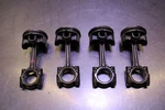 02-03 Yamaha R1 Engine Motor Pistons Connecting Rods Used. Price: $100.66.