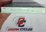 Nos Genuine Yamaha 360 DT2 DT3 RT2 RT3 2ND O/s Ring Set 311-11610-20-00 1972-73 New. Price: $28.89.