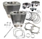 S&s Cycle #910-0474 Big Bore 117" Cylinder Kit Stone Gray For Harley Twin Cam New. Price: $1299.99.