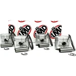 Kawasaki KZ550 ZR550 GT550 13001-1121 Piston Kits (4) +1.00MM / 59.00MM New. Price: $282.19.