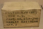 Original Harley Davidson 45" Flathead Nos .010 Piston Set (137) New. Price: $89.99.