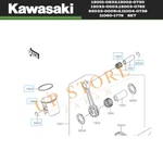 Kawasaki Oem Genuine KX112 Top End Replacement Kit Piston Rings Gaskets 22-24 New. Price: $185.73.