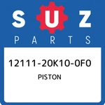 12111-20K10-0F0 Suzuki Piston 1211120K100F0, New Genuine Oem Part. Price: $26.89.