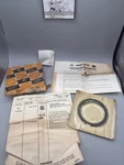 Nos-vintage Hepolite Piston Ring Set For Norton R.26260+.020" New. Price: $35.00.