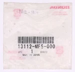 Genuine Honda Clip Part Number 13112-MF5-000 New. Price: $12.99.
