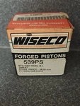 Nos Wiseco, Piston Kit. Part # 539PS. Made In U.s.a. New. Price: $80.00.