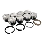 Speed Pro H345DCP40 350 Sbc Flat Top Pistons 5.7" Press Fit Cast Rings Set Chevy New. Price: $219.99.