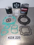 Kawasaki KDX220 1998-05 Wossner Top End Rebuild Kit With Gaskets Std Bore New. Price: $249.95.