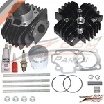 Yamaha QT50 60CC Big Bore Kit Set Cylinder Piston Gasket Head Top End 1979-1987 New. Price: $874.95.