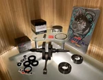 2016-18 Yamaha Wolverine R-spec Engine Rebuild Kit /crank+piston+gaskets+seals New. Price: $970.00.