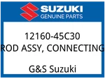 Suzuki Oem Part 12160-45C30 Rod Assy, Connecting New. Price: $175.98.
