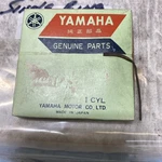 Yamaha ,genuine NOS,1974 Mx 100 Piston Ring 1.0 Over Bore 427-11611-40-00 #G1 New. Price: $10.99.