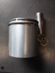 Suzuki Wiseco Piston, Rings, Pin And Clips 402P4 New. Price: $30.00.