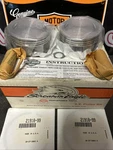 Screaming Eagle Harley Davidson Twin Cam 1550 Piston Kit 22851-99A Dyna Fl Fx New. Price: $350.00.