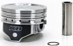 Piston And Ring Kit Hypereutectic 3.498" Bore 10.00;1 Compression Ratio New. Price: $168.81.