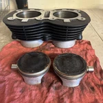 Triumph Bonneville America Scrambler Oem Piston Cylinder Kit T1160926 Used. Price: $200.00.