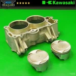 2006 Kawasaki Ninja 650R EX650 Engine Cylinder Block Jug Barrels + Pistons 06-08 Used. Price: $199.99.