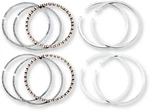 Hastings 3.498" Bore Standard Piston Ring Set (6164) New. Price: $41.80.