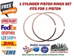 Piston Rings Set 64MM Std For Yamaha RD350L RD400C RD400F Ac- New. Price: $22.38.