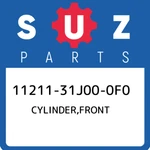 11211-31J00-0F0 Suzuki Cylinder,front 1121131J000F0, New Genuine Oem Part. Price: $870.23.