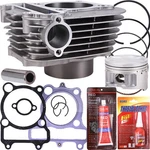 For Yamaha Bear Tracker 250 YFM200DX Cylinder Piston Gasket Top End Rebuild Kit New. Price: $55.95.