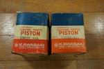 Nos Kawasaki 250 Samurai .50 O/s Piston Set, A1SS New. Price: $99.99.