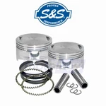 S&s Cycle Forged Piston Kit 106CI. Stroker 2013-2017 Harley Ul New. Price: $588.07.