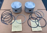21993-80 New Harley Piston Set W/ Ring +.030" 80" Shovelhead 78- Later #193. Price: $89.99.