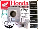 New Genuine Honda Cyl, Piston Kit & Gasket 2001-2025 TRX250 Te/tm. Price: $419.95.