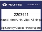Polaris Oem Part 2203921 Kit, Piston New. Price: $189.99.