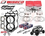 Rzr Xp Turbo S-4 Wiseco Pistons 93MM Stock Bore 4-LAYER Mls Top Gasket New. Price: $399.99.