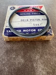Nos Yamaha Oem 1.0 Piston Ring Set 1980-1981 IT125 3R9-11610-40 New. Price: $18.00.