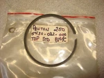 Penton Ktm 250 Cc Piston Ring Top Std Nos Oem # 54.30.031.000 Ahrma Vintage New. Price: $16.08.