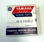 Nos Yamaha Piston Ring Set Oem 55X-11610-00 New Old Stock. Price: $40.00.