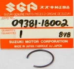 Qty 6 78-25 Suzuki RM125 LT250R GS1100 Piston Circlip 09381-18002 New. Price: $24.99.