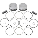 Je Pistons Kit - Milwaukee Eight 3.937" Bore 370244 New. Price: $449.99.