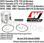 Yamaha 175 CT2 CT3 Dt Mx Listed 66 Mm Std (stock) Bore Wiseco Forged Piston Kit New. Price: $146.99.